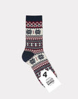 Knit Nordic Snow Cabin Crew Socks