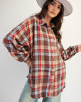 Keep it Cozy Plaid Top