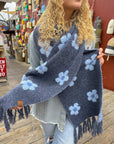Daisy Pattern Scarf