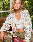 Jasmine Floral Sweater Cardigan