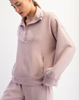Scuba Quarter Zip Pullover