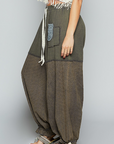 Eyelet Gauze Pants