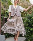 Aubrey Vintage Plaid Skirt