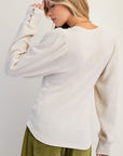 Romance Waffle Knit
