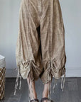 The Cinched Wide Leg Pants