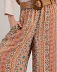 Spiced Chai Ruffled Pants