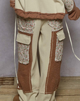 Let’s Meet Up Printed Quilted Pants