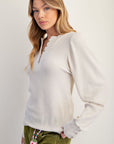 Romance Waffle Knit