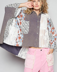Floral Oversize Shirt