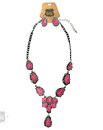 Western stone concho necklace set