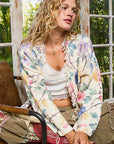 Jasmine Floral Sweater Cardigan