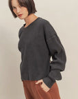 Throw N’ Go Waffle Knit
