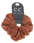 Corduroy Ponytail Scrunchie