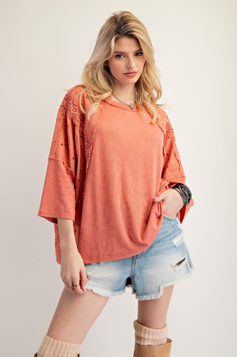 Autumn Love Crochet Top – Purple Cactus Boutique