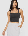 Mineral Wash Square Neck Tank