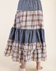 Aubrey Vintage Plaid Skirt