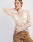 Floral Lace Long Sleeve