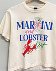 Lobster Diet Cropped Tee
