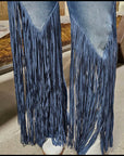 The Fringe Snap Jeans