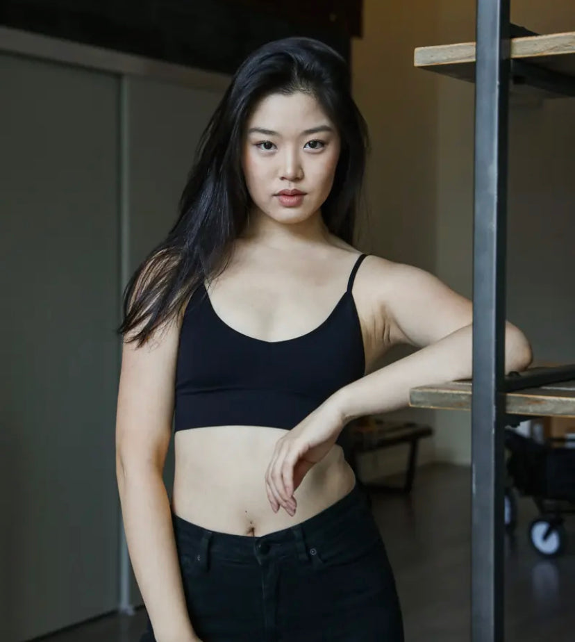 Low Back Basic Seamless Bralette