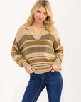 Rustic Stripe Sweater