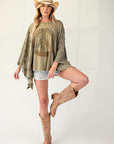 Peace Poncho Tunic