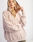 Mineral Wash Peace Pullover