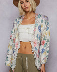 Jasmine Floral Sweater Cardigan