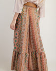 Spiced Chai Ruffled Pants