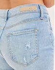 Leslie Boyfriend Shorts Light Denim
