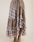 Aubrey Vintage Plaid Skirt