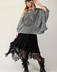 Peace Poncho Tunic