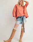 Autumn Love Crochet Top
