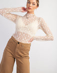 Floral Lace Long Sleeve