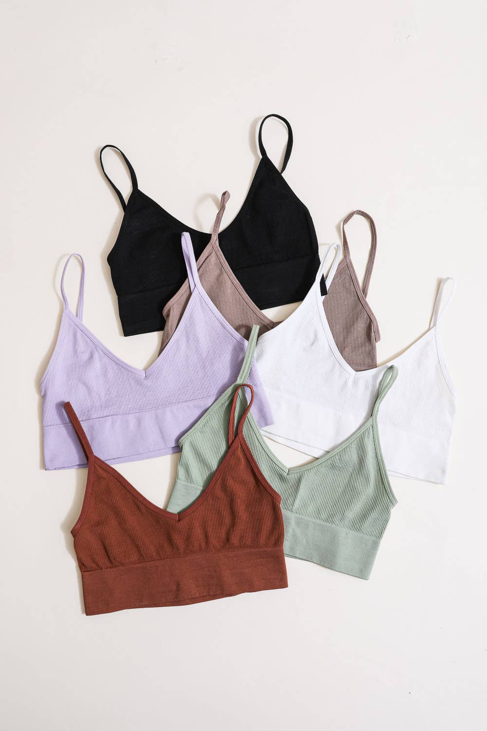Low Back Basic Seamless Bralette