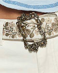 Vintage Floral Belt