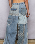 Addison Denim Patched Pants