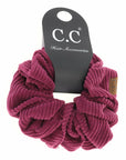Corduroy Ponytail Scrunchie