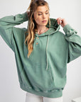 Mineral Wash Peace Pullover