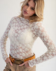Allover Lace Top