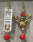 Rudolph & Friends Dangle Earrings