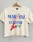 Lobster Diet Cropped Tee
