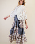 Aubrey Vintage Plaid Skirt
