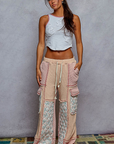 Let’s Meet Up Printed Quilted Pants