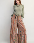 Spiced Chai Ruffled Pants