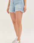 Leslie Boyfriend Shorts Light Denim