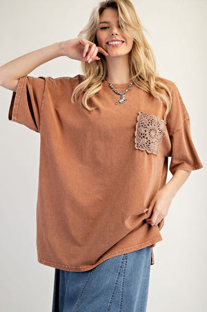 Crochet Pocket Top