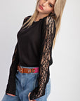 Giselle Lace Long Sleeve knit