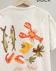 Coastal Picnic Lisbon Tee