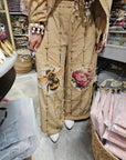 Bumble Bee Rose Pants